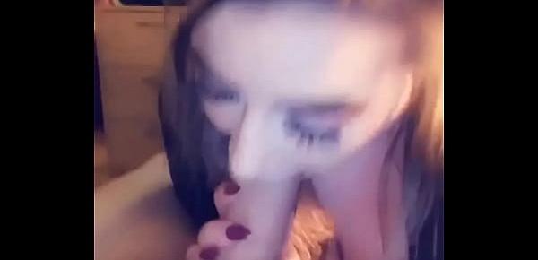  Amelia Skye Teen Whore cheats in public then tit fucks boyfriend for cum on tits